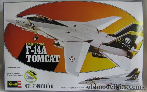 Revell 1/48 Grumman F-14A Tomcat - VF-84 USS Nimitz, H291 plastic model kit